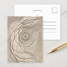 Postal Abstracción de la Danza | Abraham Walkowitz