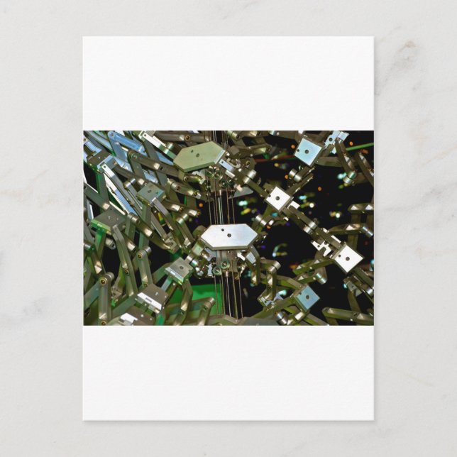 Postal Abstracción mecánica de Flex (Anverso)