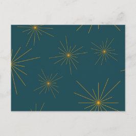 Postal abstracción moderna, sencilla, fresca y moderna de