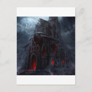 Postal Abstract City Vampire Mill