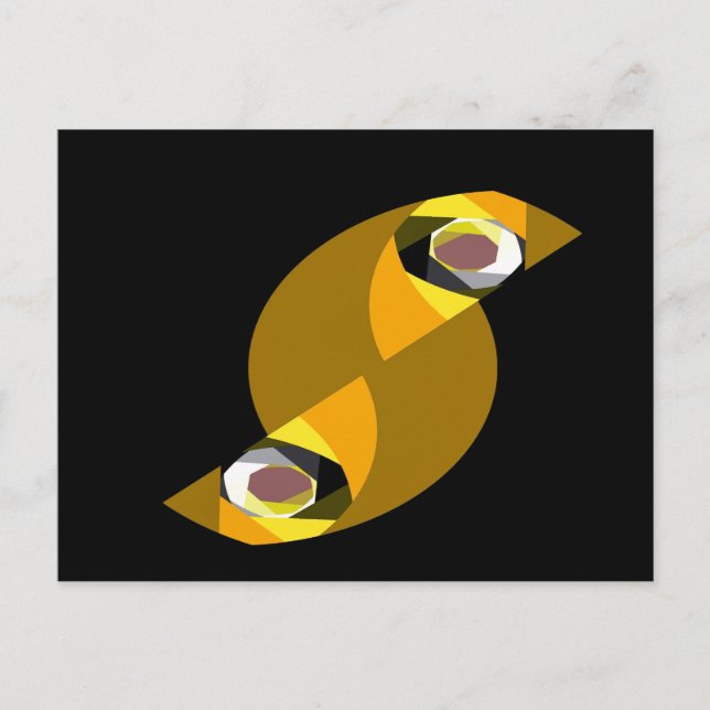 POSTAL ABSTRACT OWL (Anverso)