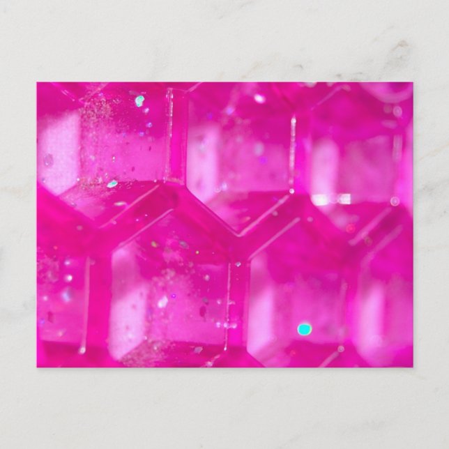 Postal Abstract Pink Hives (Anverso)