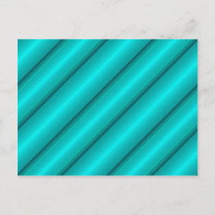 Postal Abstract Tubes en Verde azulado