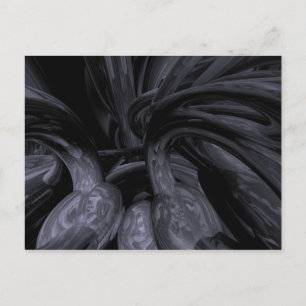 Postal abstracta de salida negra