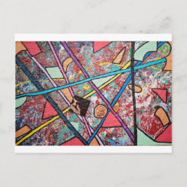 Postal abstracta del diseño I