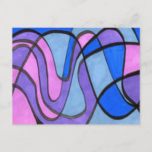 Postal abstracta "Guay Morning"