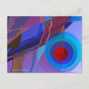 Postal abstracta Recuerdos del Océano 2