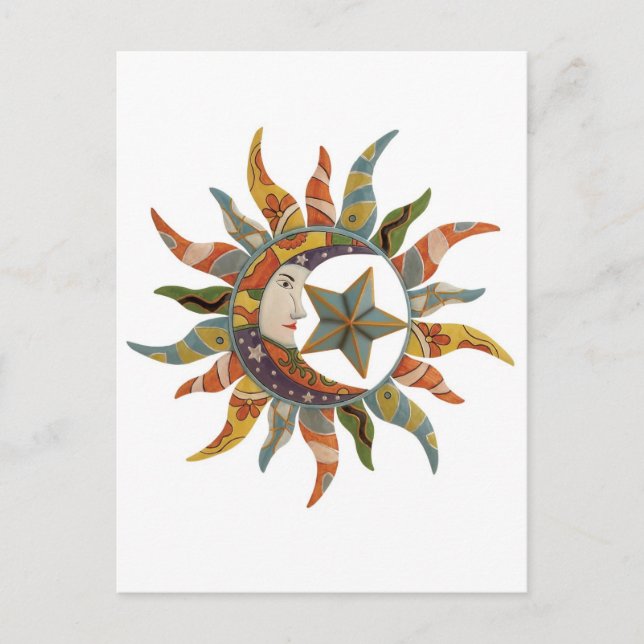 POSTAL ABSTRACTO DE CONEXIÓN COSMIC (Anverso)