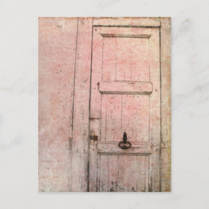 Postal abstracto de puerta