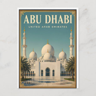 Postal Abu Dhabi, Emiratos Árabes Unidos