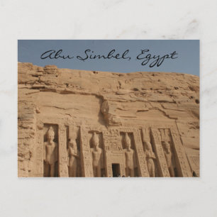 Postal abu simbel gran templo