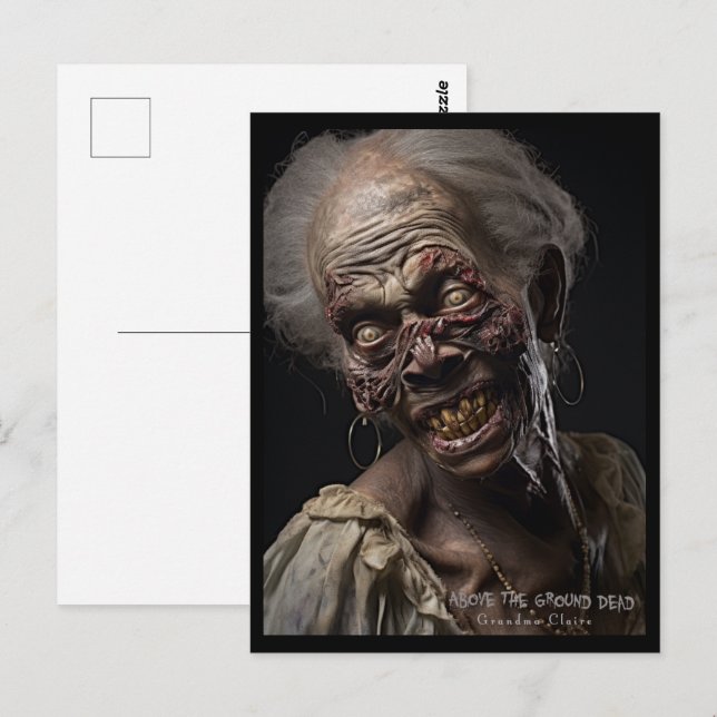 Postal Abuela Claire (Anverso / Reverso)