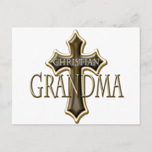 Postal Abuela cristiana
