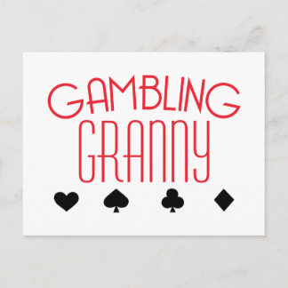Postal Abuela de juego