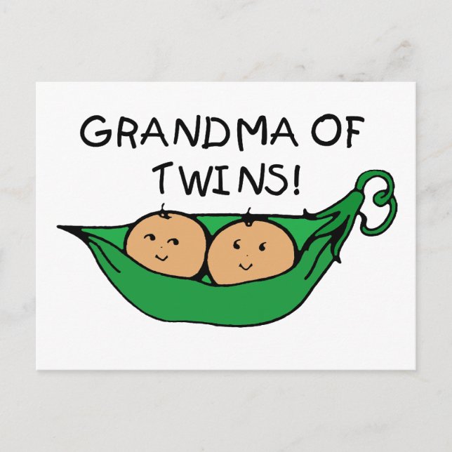 Postal Abuela de Twins Pod (Anverso)