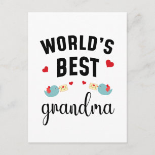 Postal Abuela del Mundo – Abuela Dulce y Orgullosa
