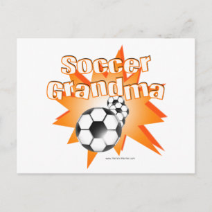 Postal Abuela Futbolista
