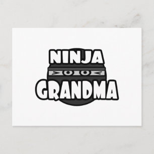 Postal Abuela Ninja