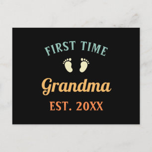 Postal Abuela Nonna Grammy Primera Abuela