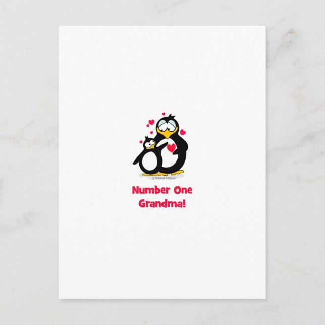 Postal Abuela Número Uno (Anverso)
