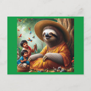 Postal Abuela Sloth