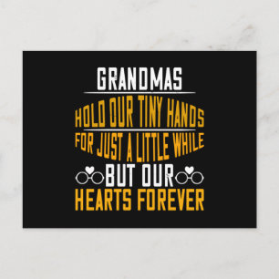 Postal Abuela - Sostén nuestros corazones por siempre