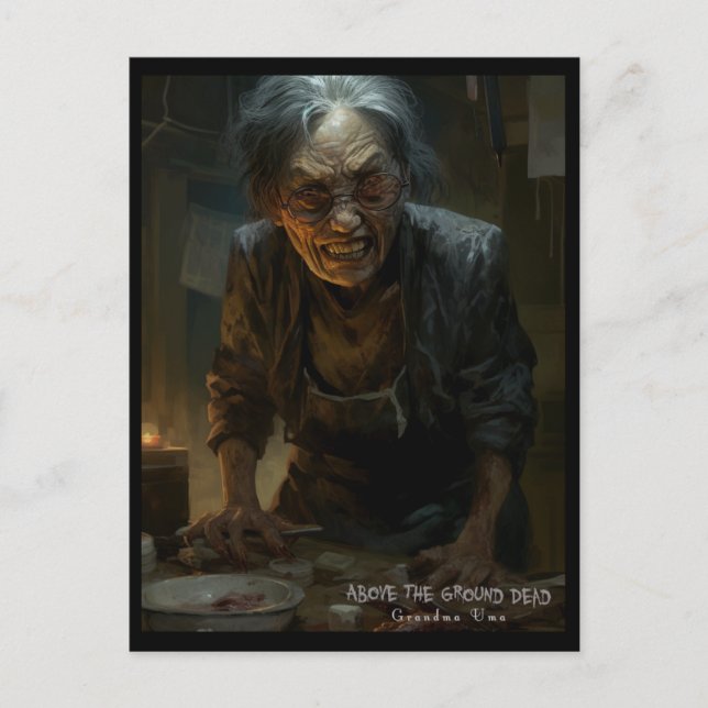 Postal Abuela Uma (Anverso)