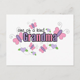 Postal Abuela Única En Su Tipo