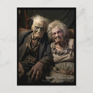 Postal Abuela y abuelo Claxson