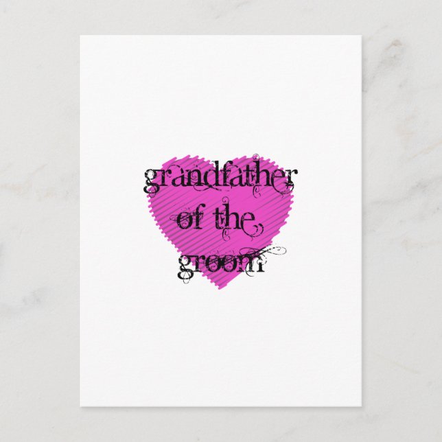 Postal Abuelo del Groom (Anverso)