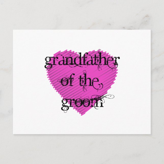 Postal Abuelo del Groom (Anverso)