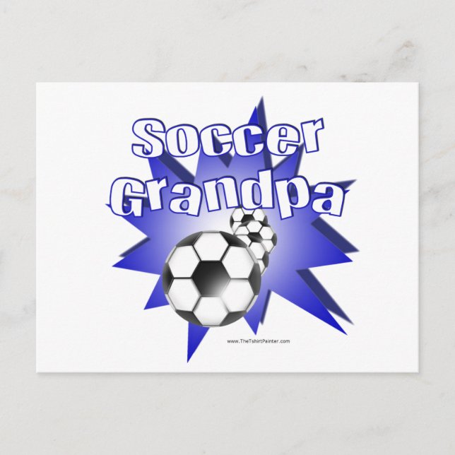 Postal Abuelo Futbolista (Anverso)