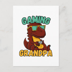 Postal Abuelo Gamer