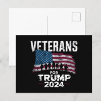 Abuelo Veteranos Por Trump 2024 Bandera Americana 