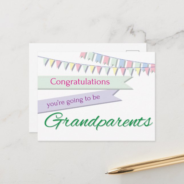 Postal Abuelos (Anverso/Reverso In Situ)