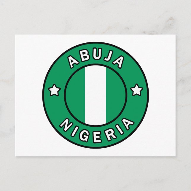 Postal Abuja Nigeria (Anverso)