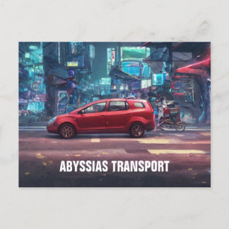 POSTAL ABYSSIAS_TRANSPORTE