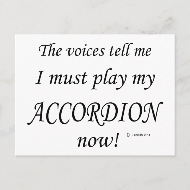 Postal Acá Acorde Voices dice que hay que jugar (Anverso)