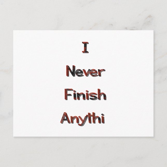 Postal Acabado (Anverso)