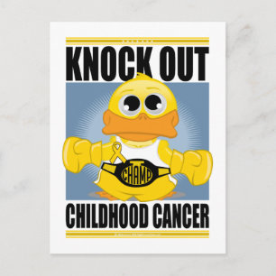 Postal Acabar con el cáncer infantil