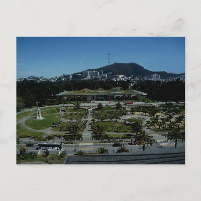 Postal Academia de Ciencias de California #4 Postcard (Anverso)