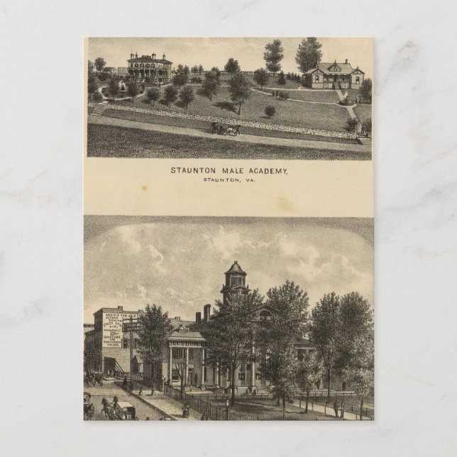 Postal Academia Mase Staunton (Anverso)