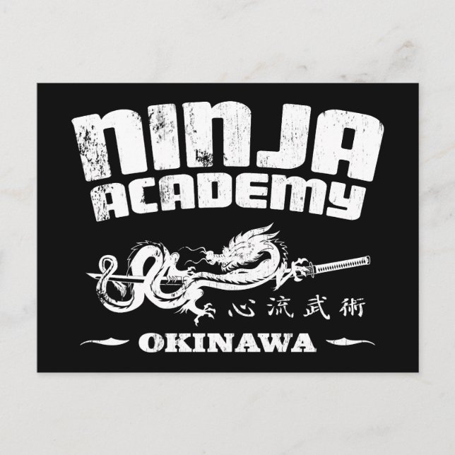 Postal Academia Ninja Okinawa Kill Bill (Anverso)