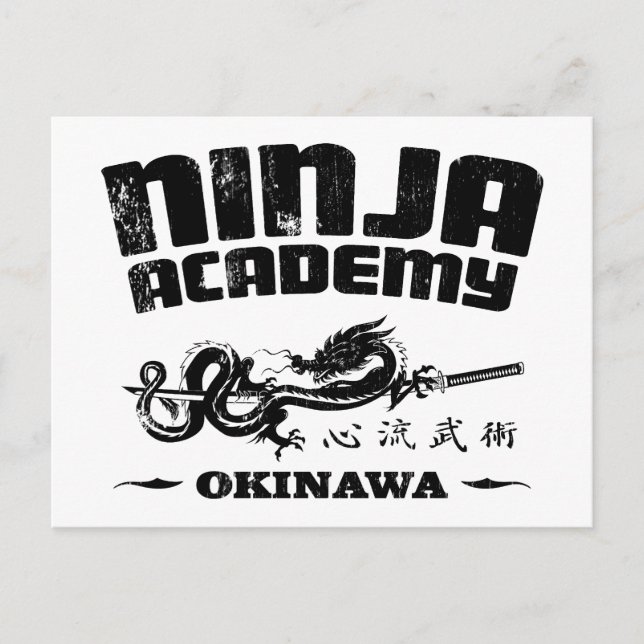 Postal Academia Ninja Okinawa Kill Bill (Anverso)