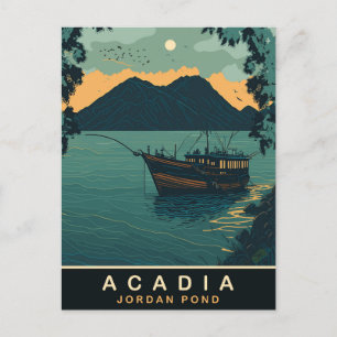 Postal Acadia, estanque de Jordan, Viajes