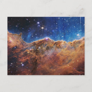 Postal Acanos cósmicos Carina Nebula James Telescopio Web