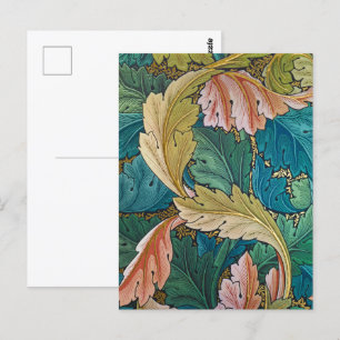 Postal Acanthus, fondo de escritorio de William Morris