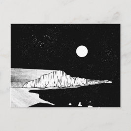 Postal Acantilados blancos de Dover