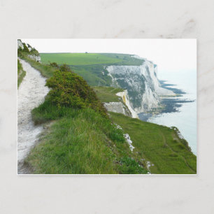 Postal Acantilados Blancos De Dover