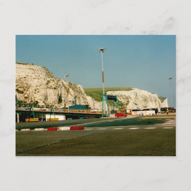 Postal Acantilados de Dover - Inglaterra (Anverso)